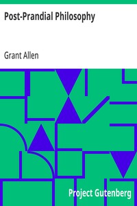 Cover of Post-Prandial Philosophy — Inside the Classic