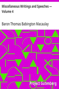 Cover of Miscellaneous Writings and Speeches — Volume 4 — Text and Context
