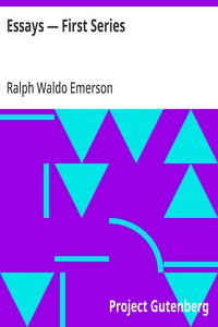 Cover of Essays — First Series — Reading ...