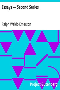 Cover of Essays — Second Series — Reading Companion