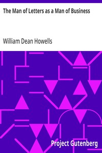 Cover of The Man of Letters as a Man of B...