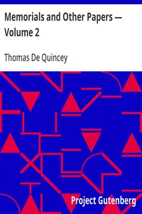 Cover of Memorials and Other Papers — Volume 2 — Inside the Classic