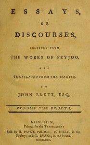Cover of Essays, or discourses, vol. 4 (o...