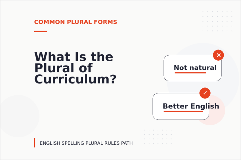 What Is the Plural of Curriculum?