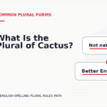 What Is the Plural of Cactus?