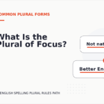 What Is the Plural of Focus?