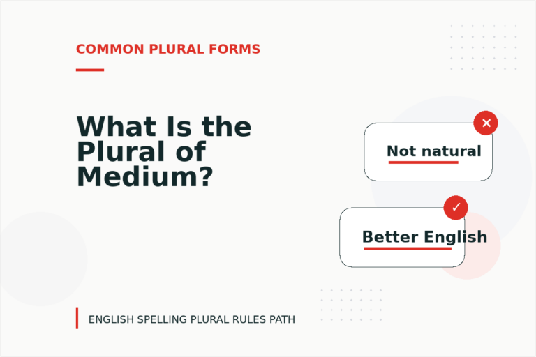 What Is the Plural of Medium?