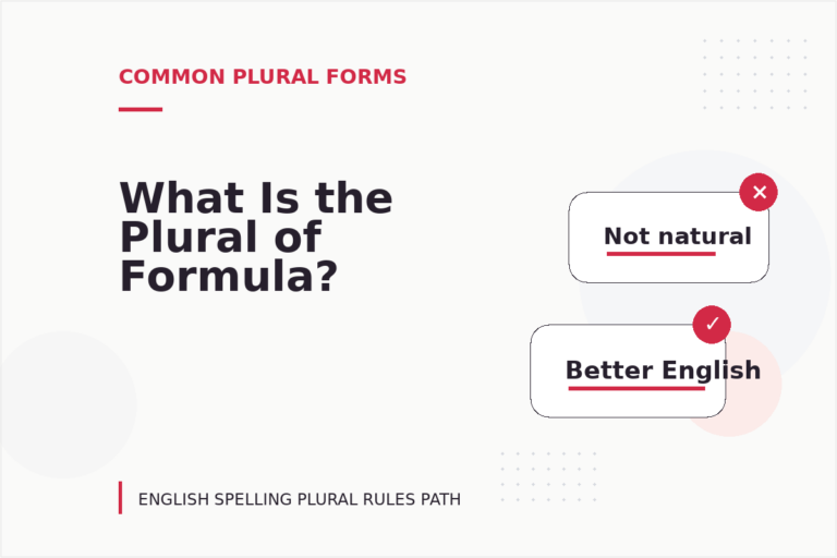 What Is the Plural of Formula? What Is the Plural of Formula?