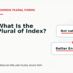 What Is the Plural of Index?