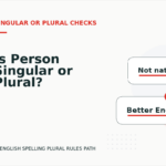 Is Person Singular or Plural?