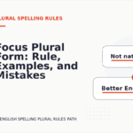 Focus Plural Form: Rule, Examples, and Mistakes