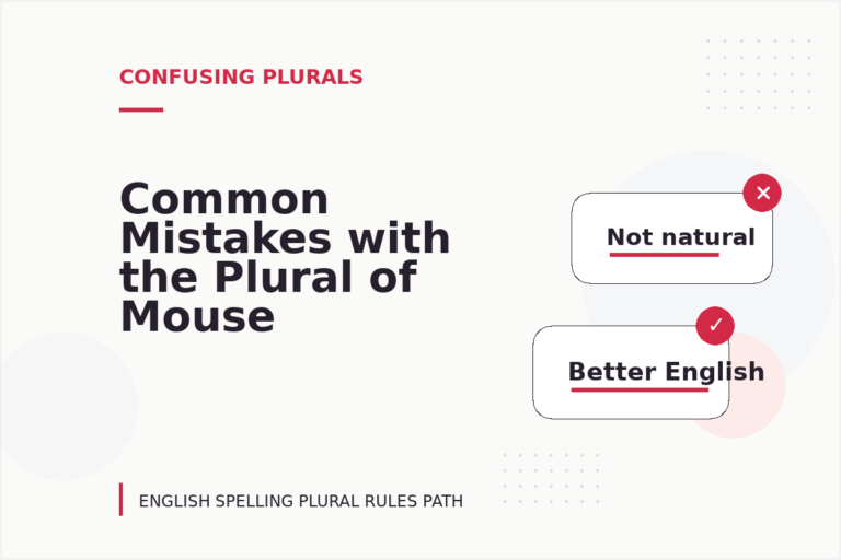 Common Mistakes with the Plural of Mouse Common Mistakes with the Plural of Mouse